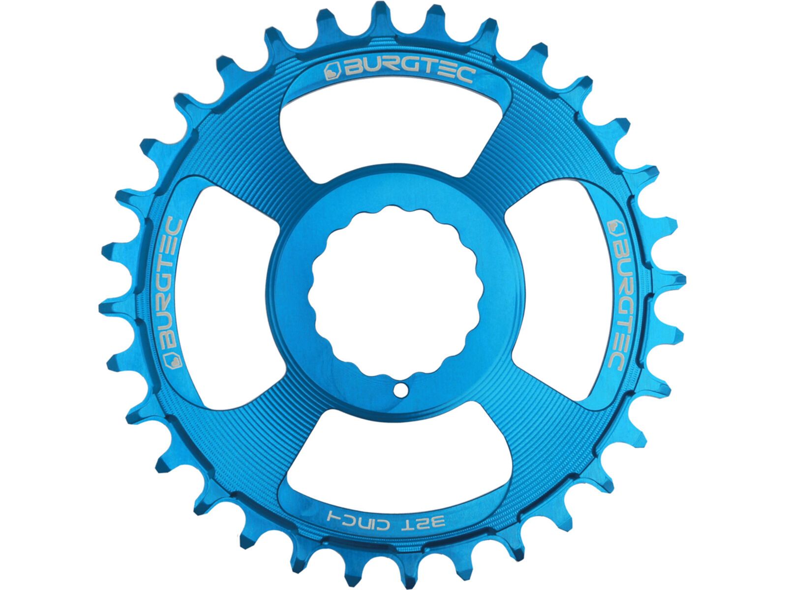 Burgtec Cinch Thick Thin Chainring, deep blue | Bild 1