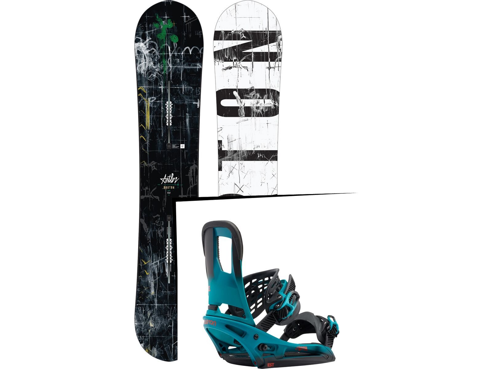 Set: Burton Antler 2017 +  Cartel EST (1712718S) | Bild 1