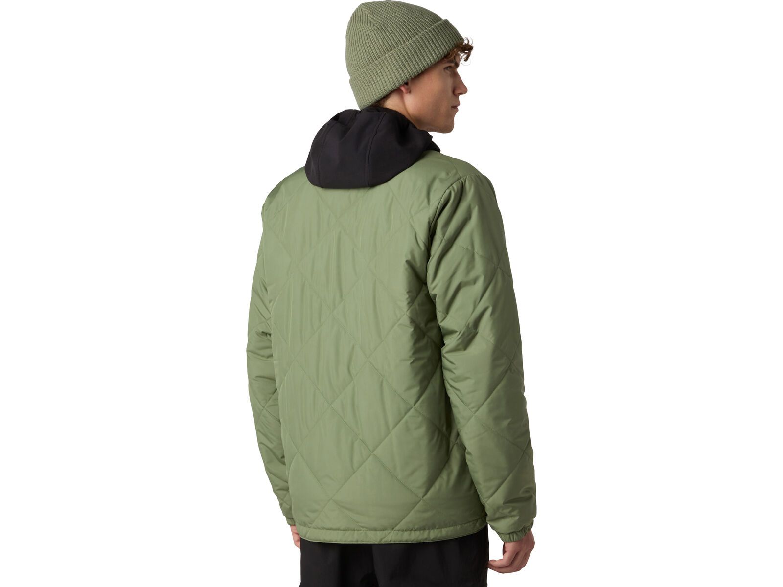 The North Face Men’s Afterburner Insulated Flannel, bark mist/tnf black shadow plaid | Bild 4