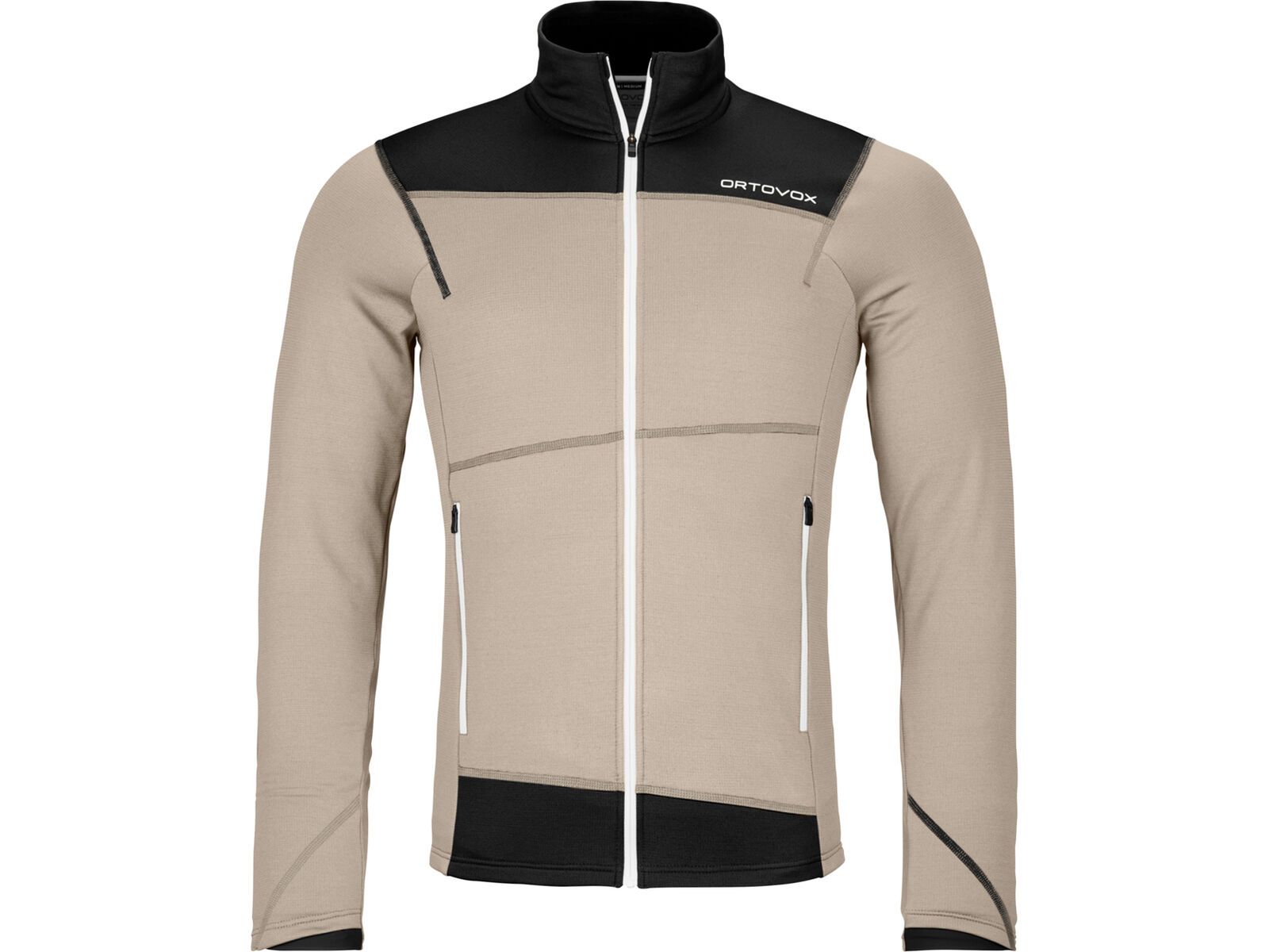 Ortovox Merino Fleece Light Jacket M, grey sand | Bild 1