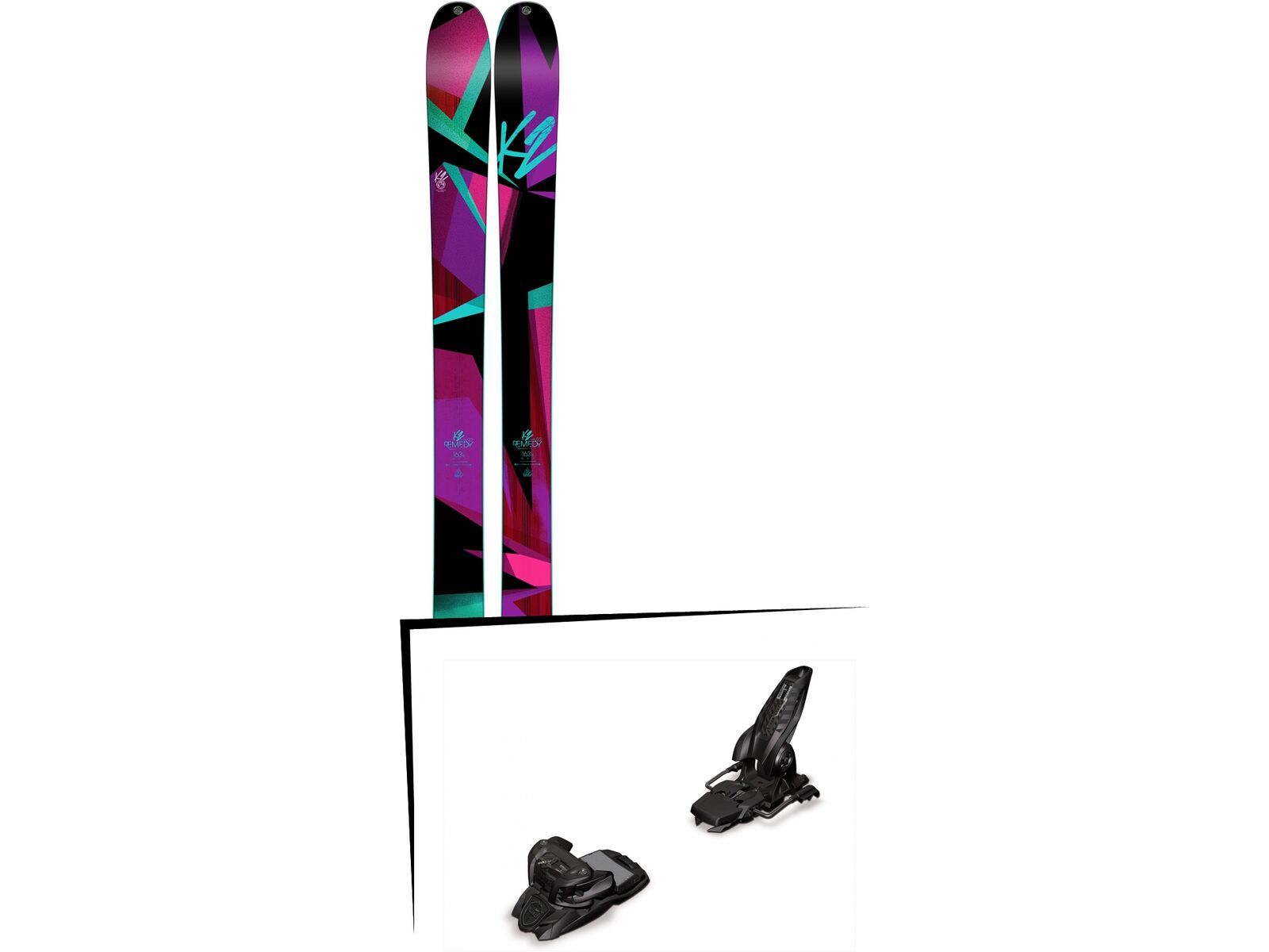 K2 SKI Set: Remedy 92 2016 + Marker Jester 16 | Bild 1