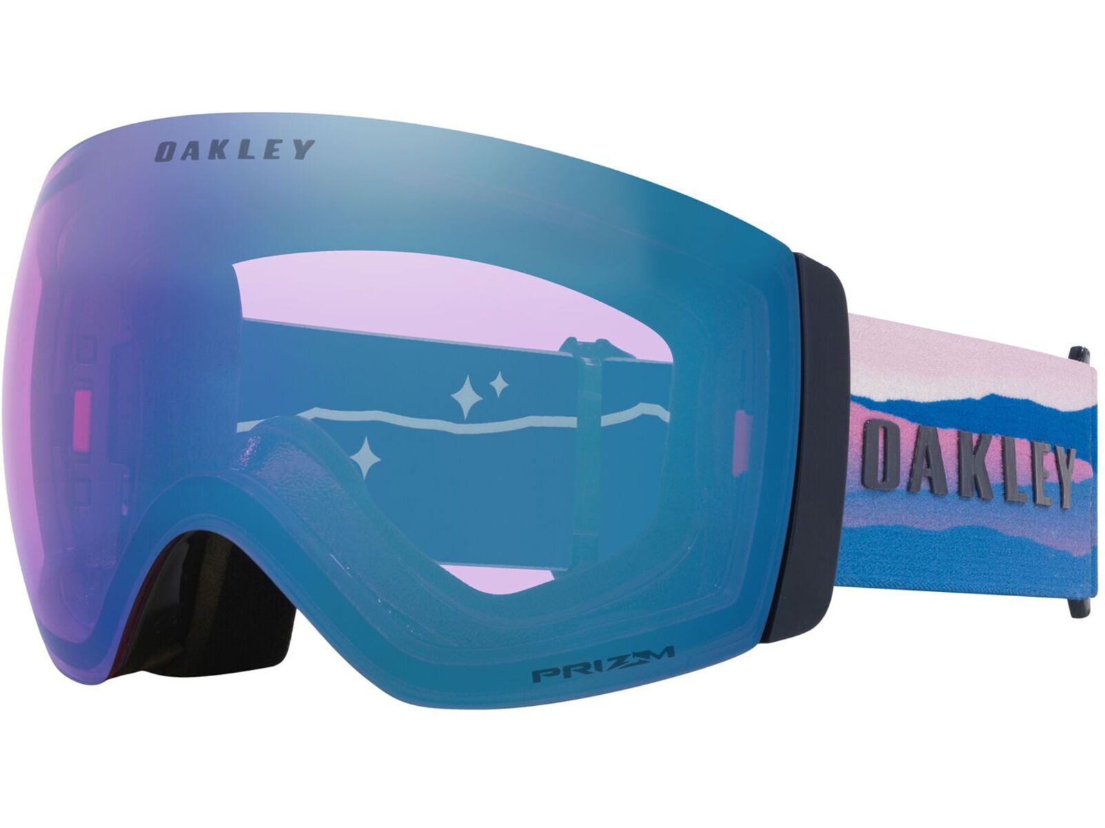Oakley Flight Deck Pro L Mikaela Shiffrin Sign., Prizm Snow Iced Iridium & Sapphire Iridium | Bild 2