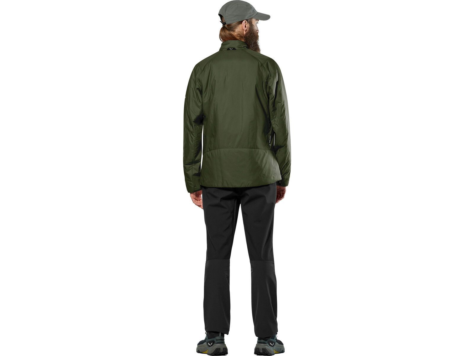 Salewa Puez Catinaccio 2 Tirolwool Responsive Jacke Herren, dark olive | Bild 4