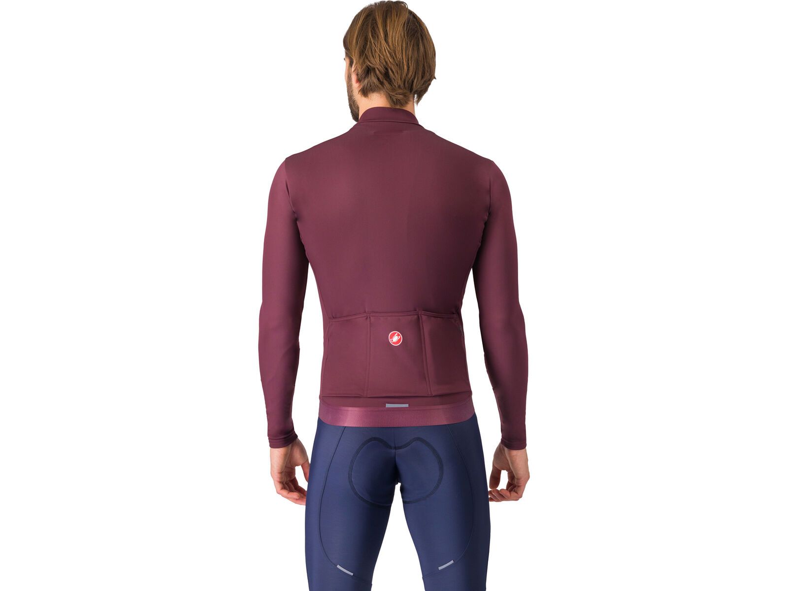 Castelli Espresso Thermal Jersey, deep bordeaux | Bild 2