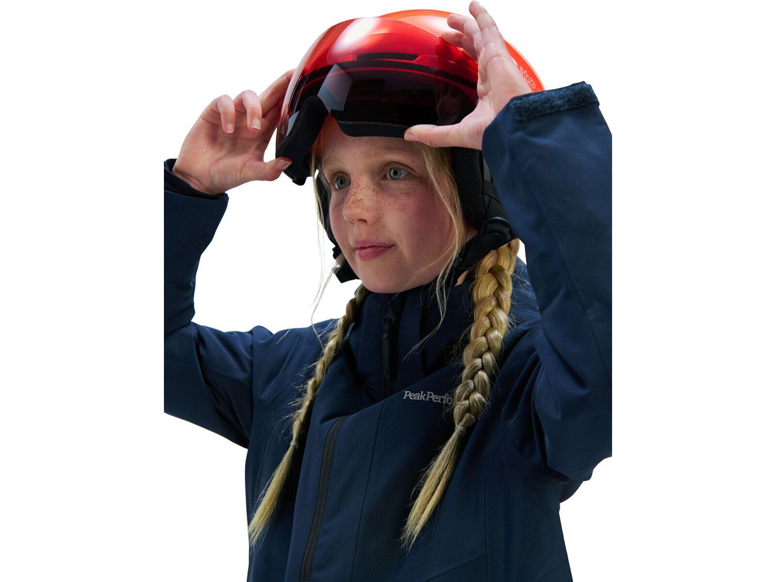 POC POCito Obex Visor, Partly Sunny/Light Orange / fluorescent orange | Bild 6