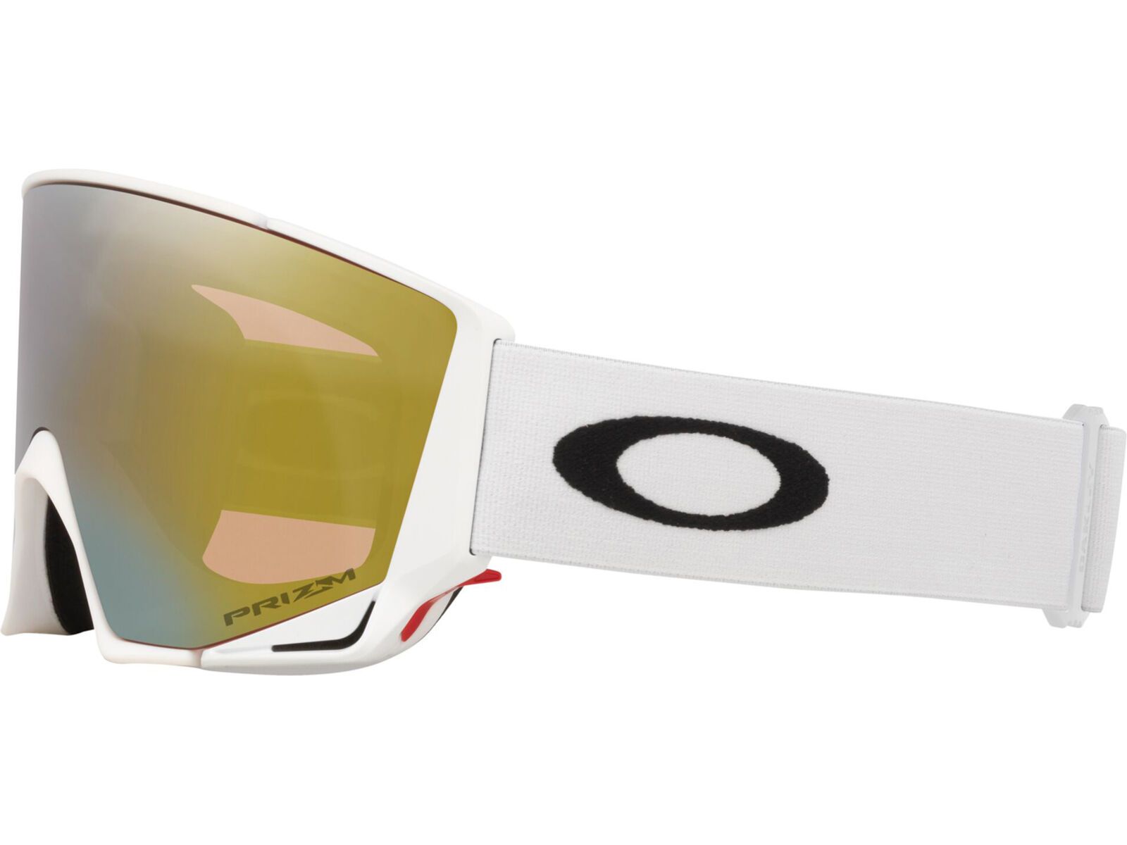 Oakley Flow Scape L, Prizm Sage Gold Iridium & Iced / matte white | Bild 4