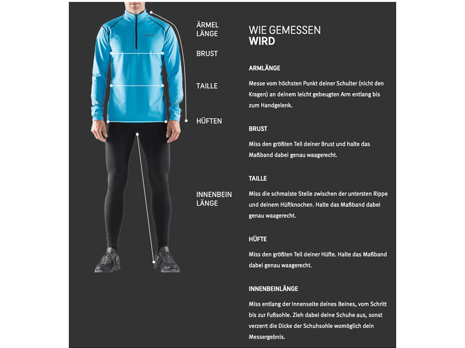 Gore Wear TrailK PR Hybrid 1/2-Zip Herren, black | Bild 6