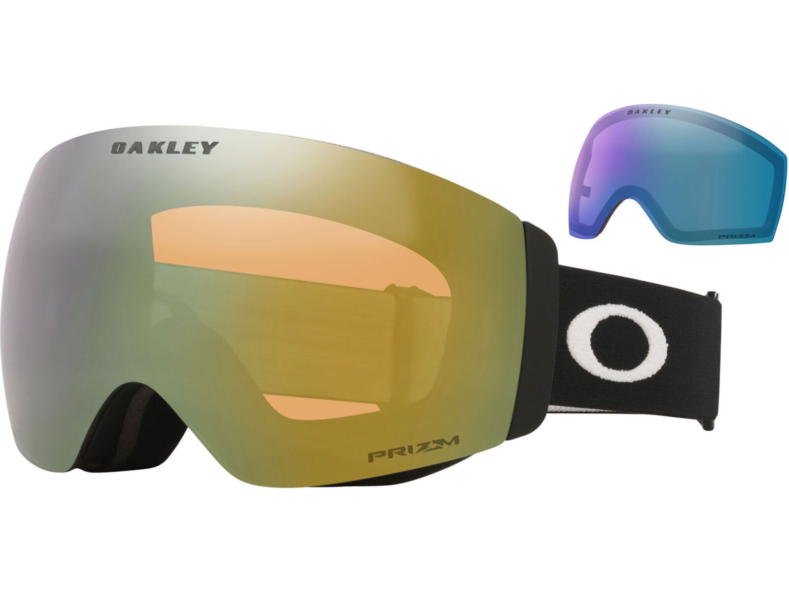 Oakley Flight Deck Pro M, Prizm Sage Gold Iridium & Iced / matte black | Bild 1