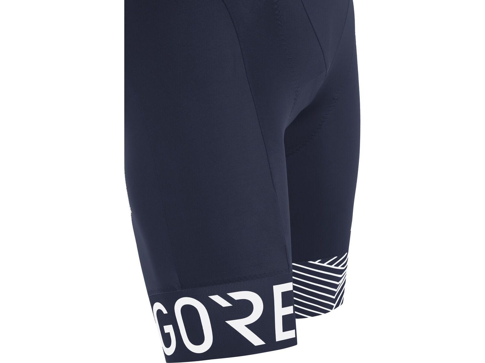 Gore Wear C5 Opti Kurze Trägerhose+, blue/white | Bild 3