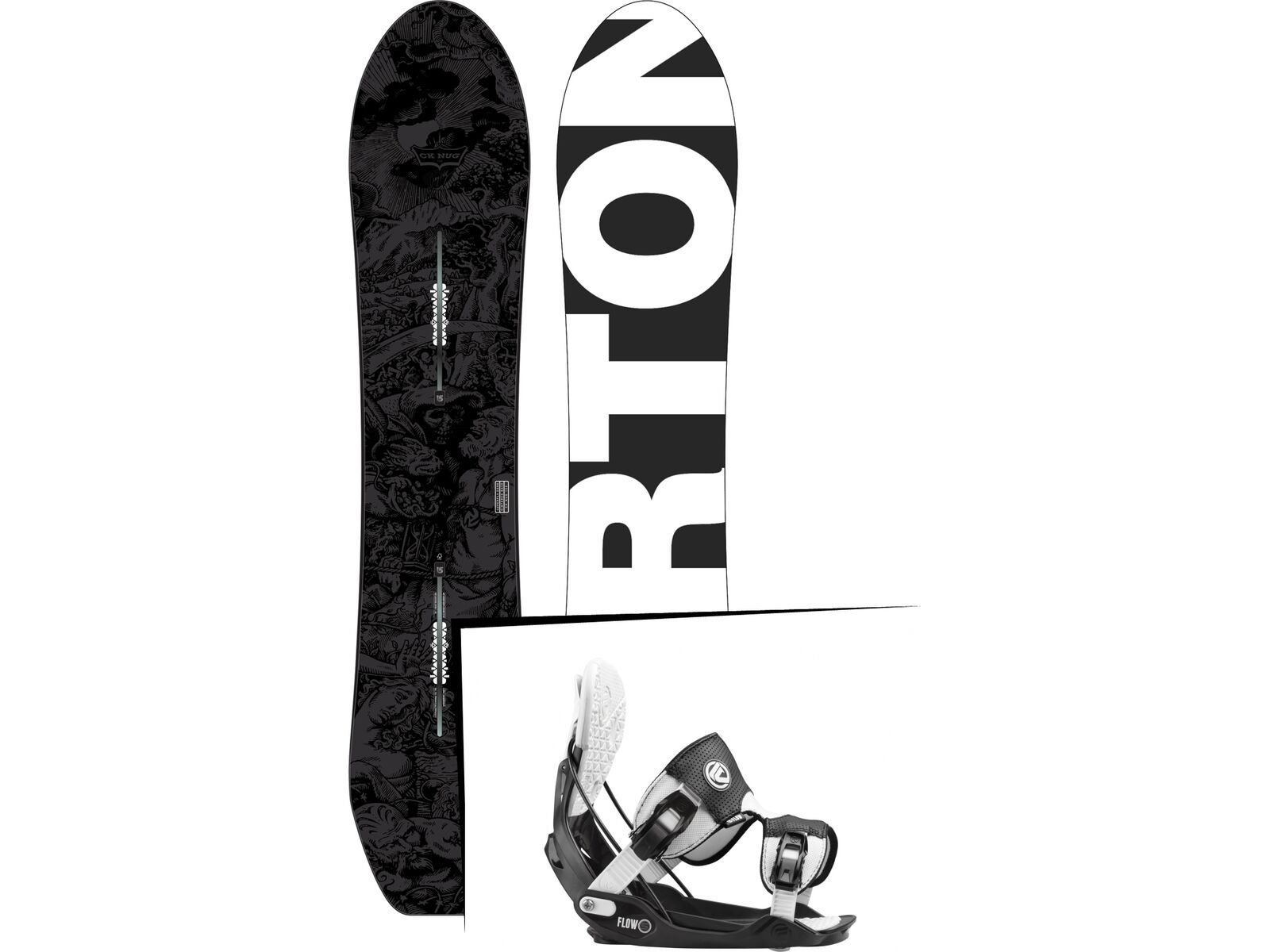 Set: Burton CK Nug 2017 + Flow Five (1513181S) | Bild 1