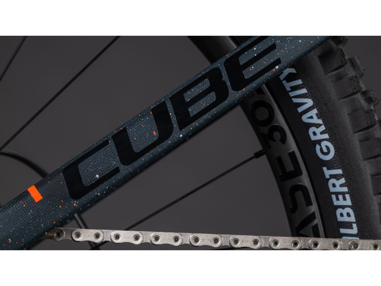 Cube Stereo Hybrid One77 HPC SLT 800, galaxy´n´orange | Bild 7