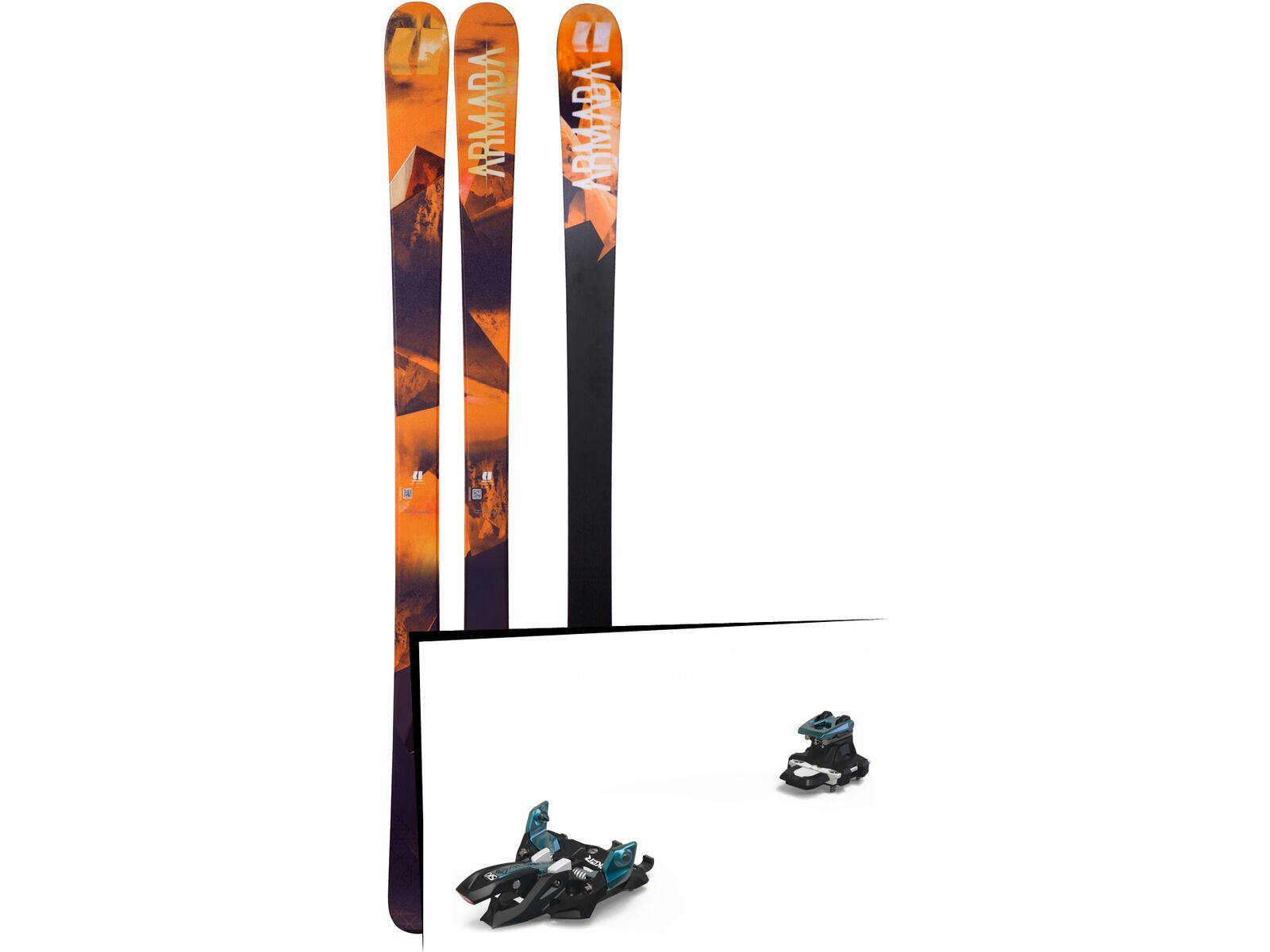 Set: Armada Invictus 85 2018 + Marker Alpinist 9 black/turquoise | Bild 1