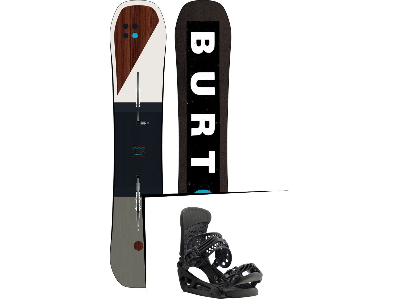 Set: Burton Custom Flying V 2019 +  Malavita EST (1931040S) | Bild 1