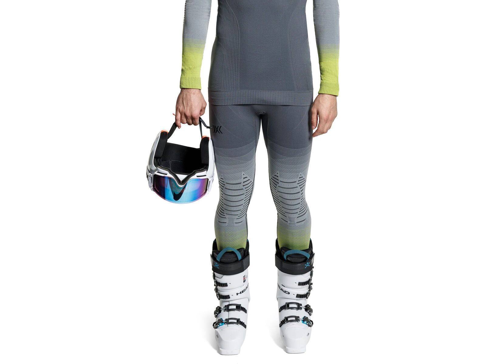 X-Bionic Invent Graphics Pants Men, rhino grey/light grey/canary | Bild 3