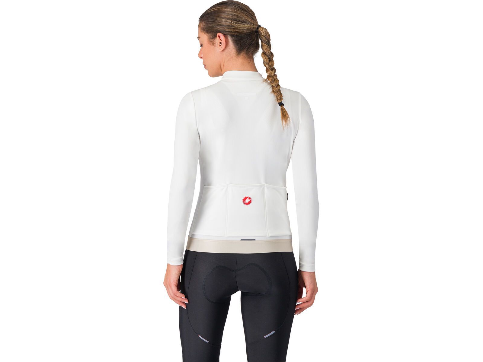 Castelli Espresso Thermal W Jersey, ivory/silver moon | Bild 2