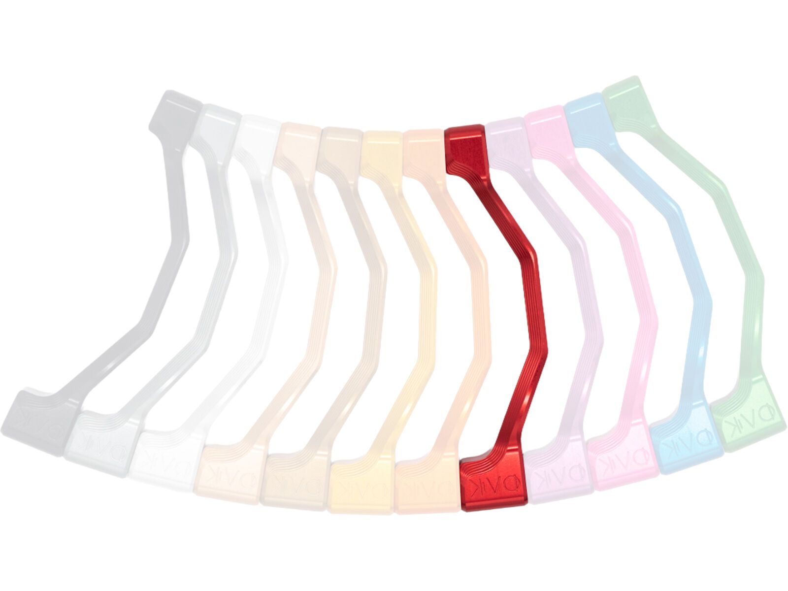 OAK Components Plasmadapt Bremsadapter PM +20 mm, red | Bild 1