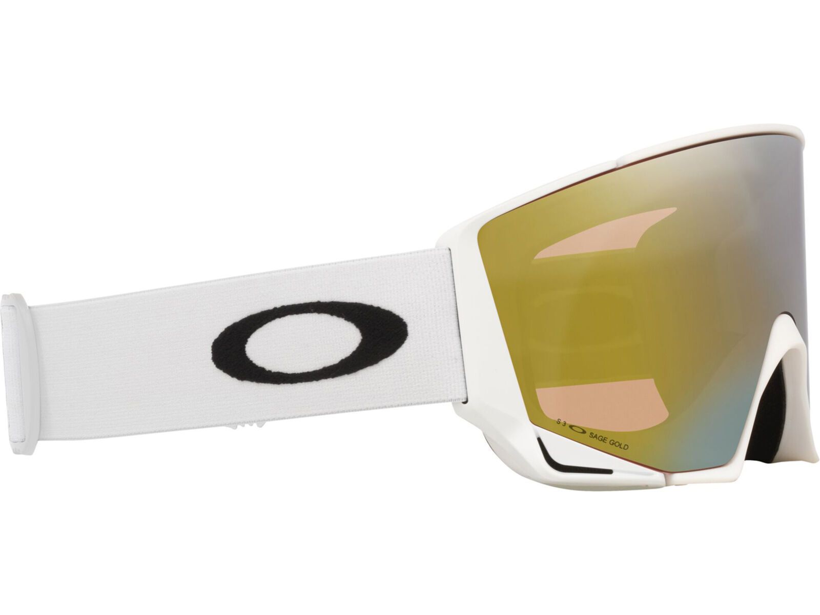 Oakley Flow Scape L, Prizm Sage Gold Iridium & Iced / matte white | Bild 12