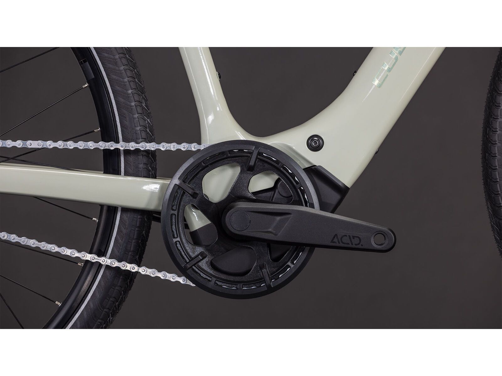 Cube Editor Hybrid SLX 400X, reedbeige´n´chrome | Bild 5