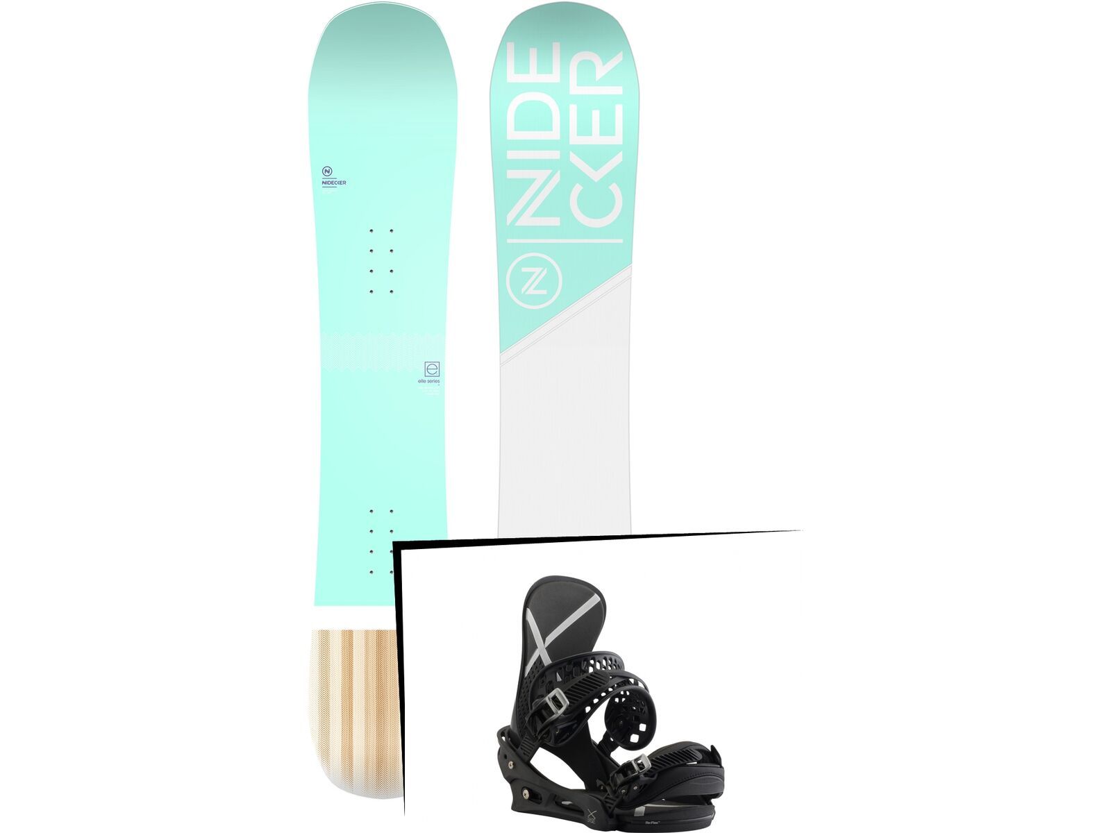 Set: Nidecker Elle 2019 + Burton X-Base (1931142S) | Bild 1