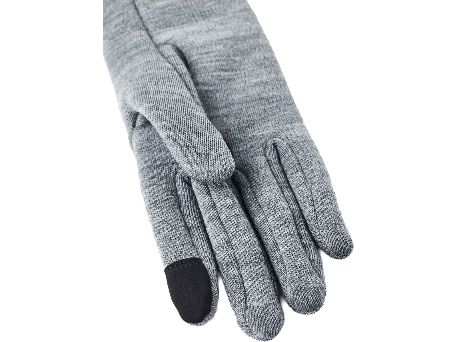 Hestra Gravita Merino Liner 5 Finger, grey | Bild 2