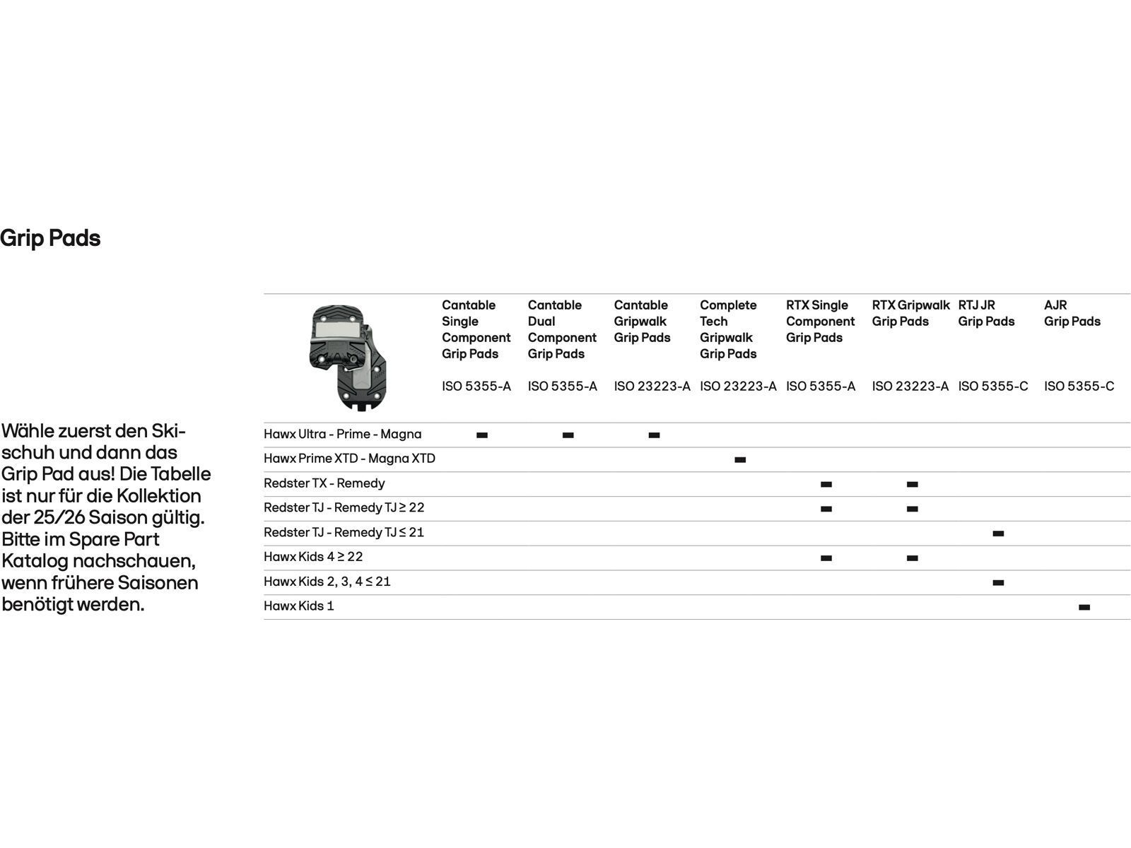 Atomic Cantable GripWalk Pad, black/black | Bild 2