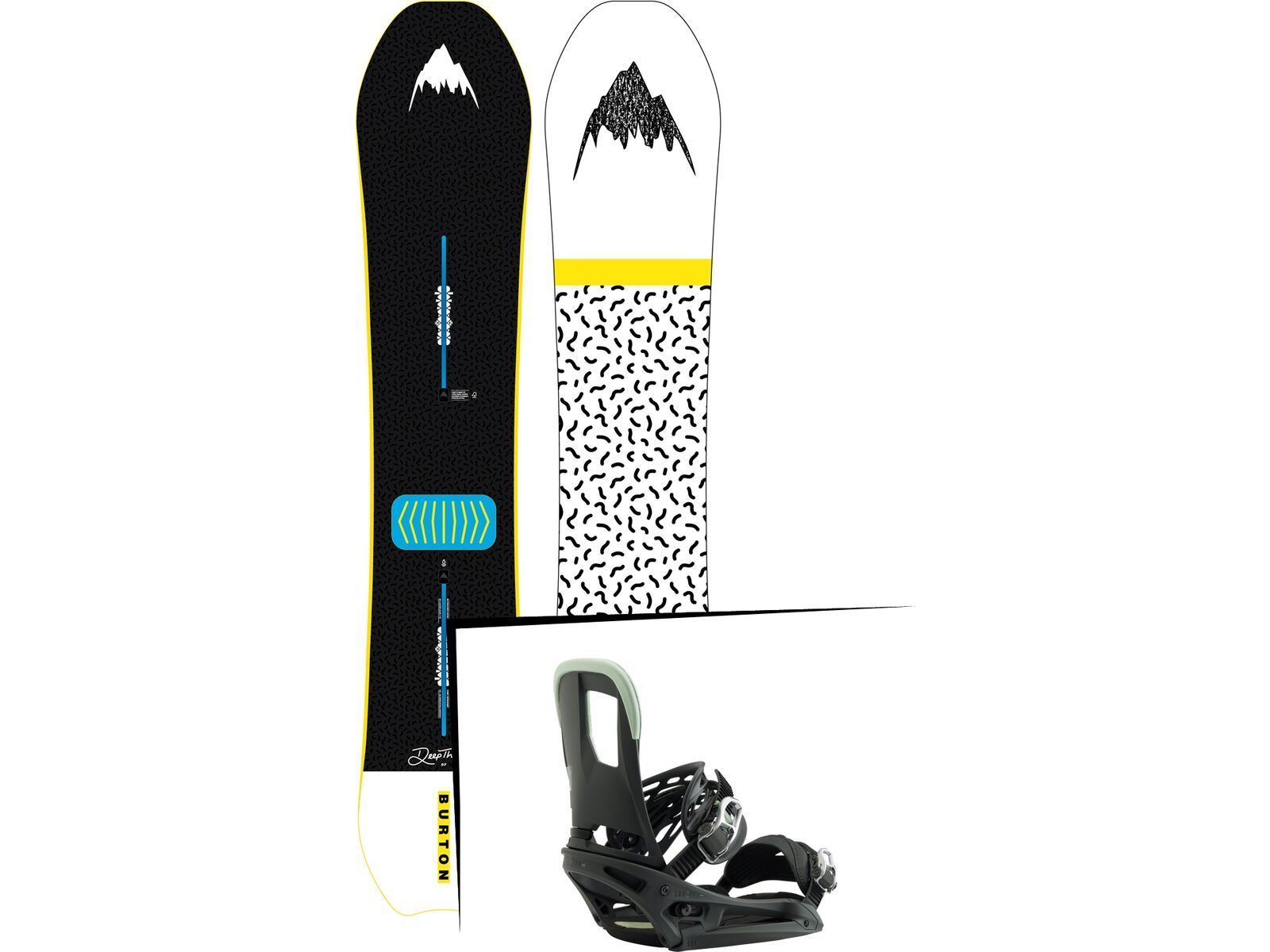 Set: Burton Deep Thinker 2019 + Cartel EST (2218387S) | Bild 1