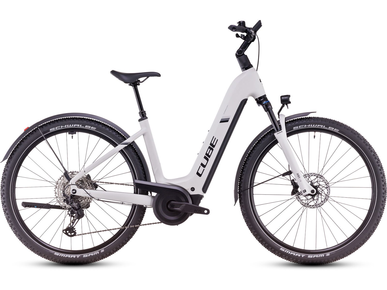 Cube Nuride Hybrid EXC 800 Allroad Easy Entry, cotton´n´silver | Bild 1