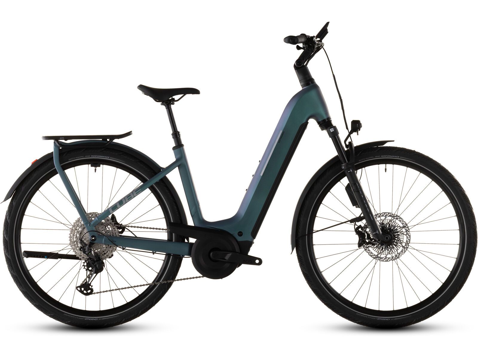 Cube Kathmandu Hybrid EXC 800 Easy Entry, smaragdgrey´n´prism | Bild 1