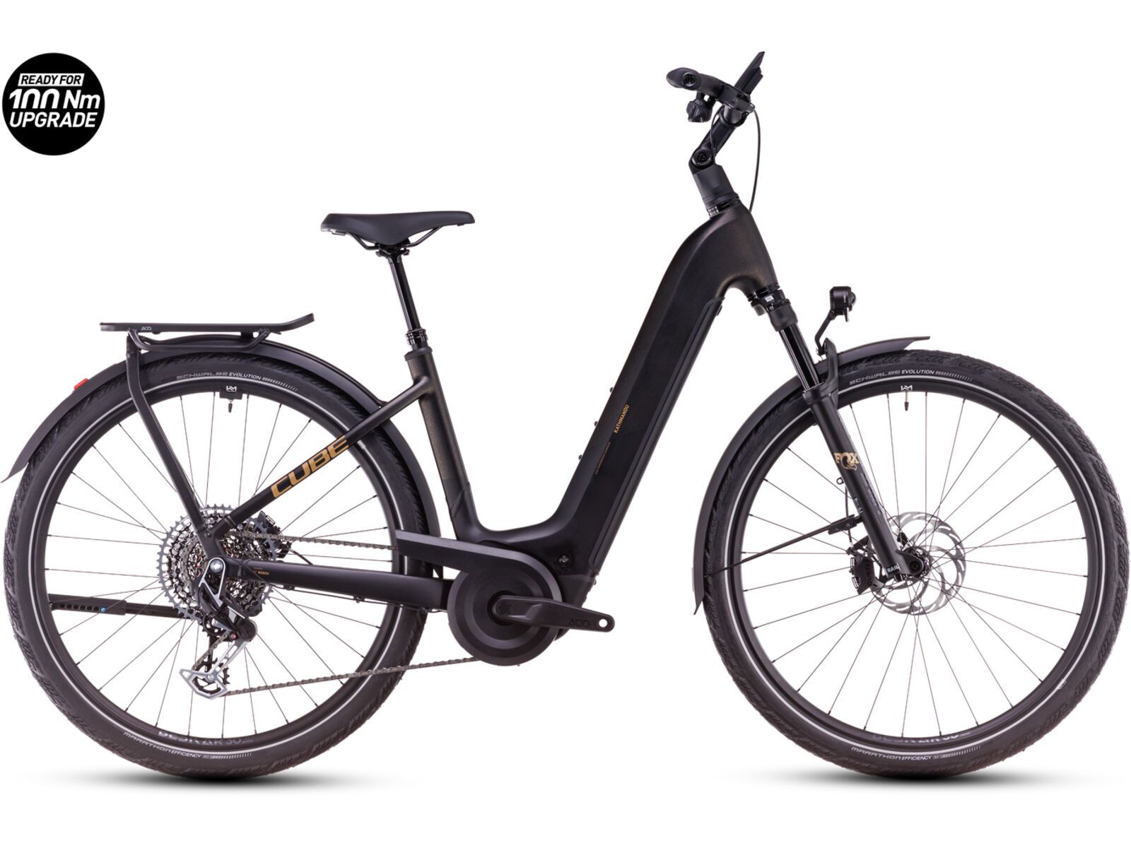 Cube Kathmandu Hybrid SLT 800 Easy Entry, golddust´n´black | Bild 1