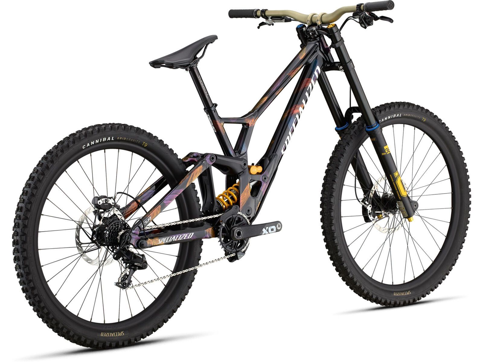Specialized Demo Race, gloss obsidian/brushed/chameleon supernova | Bild 3