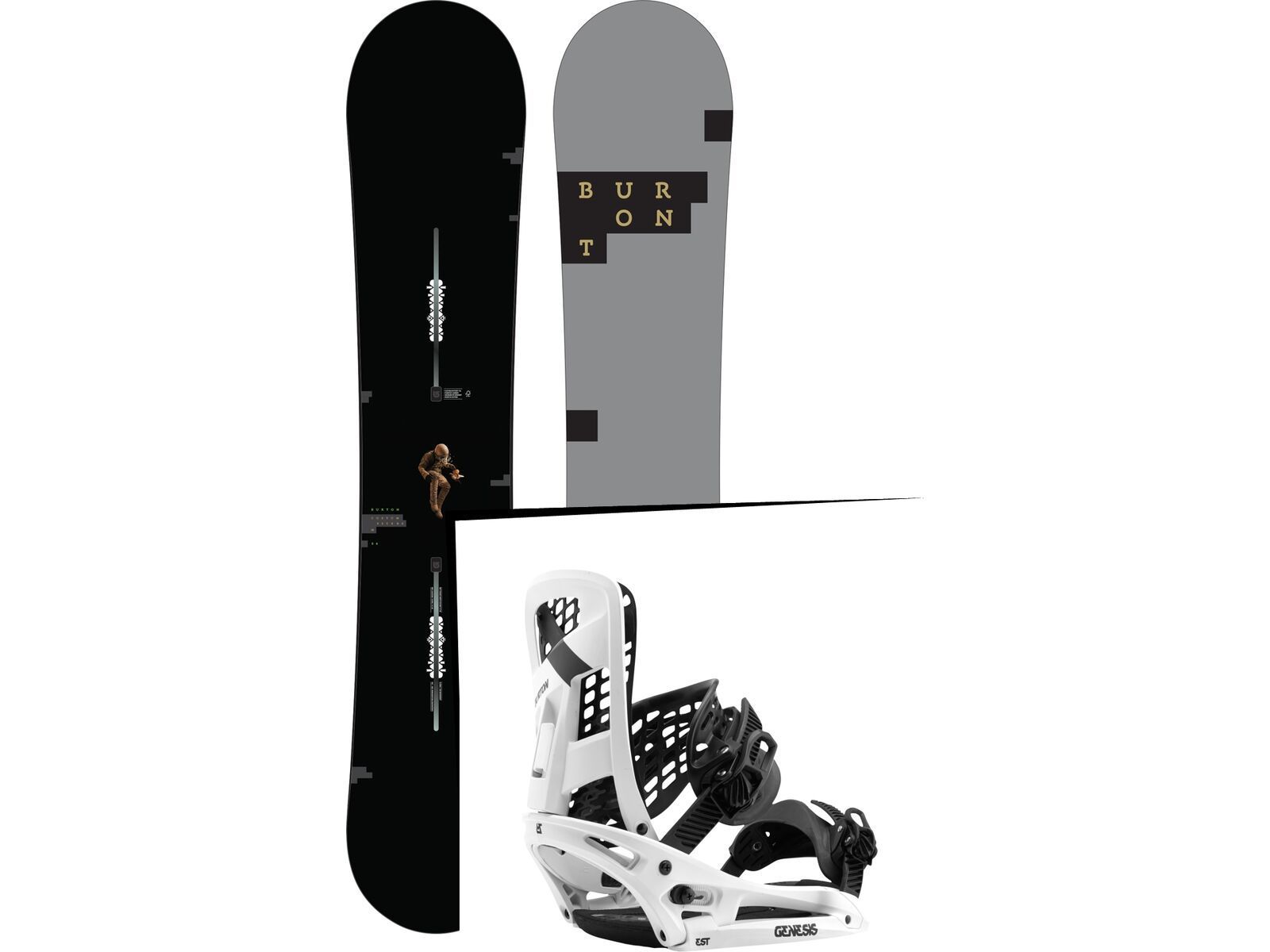 Set: Burton Custom Mystery 2017 +  Genesis EST (1712784S) | Bild 1