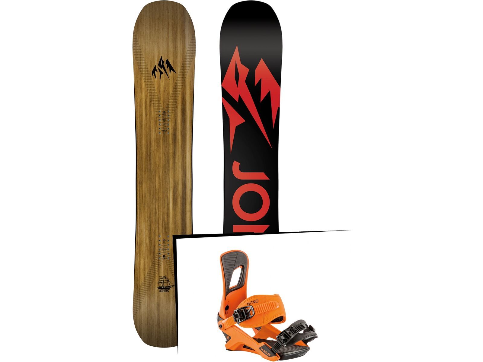 Set: Jones Flagship Wide 2019 + Nitro Rambler OJ | Bild 1