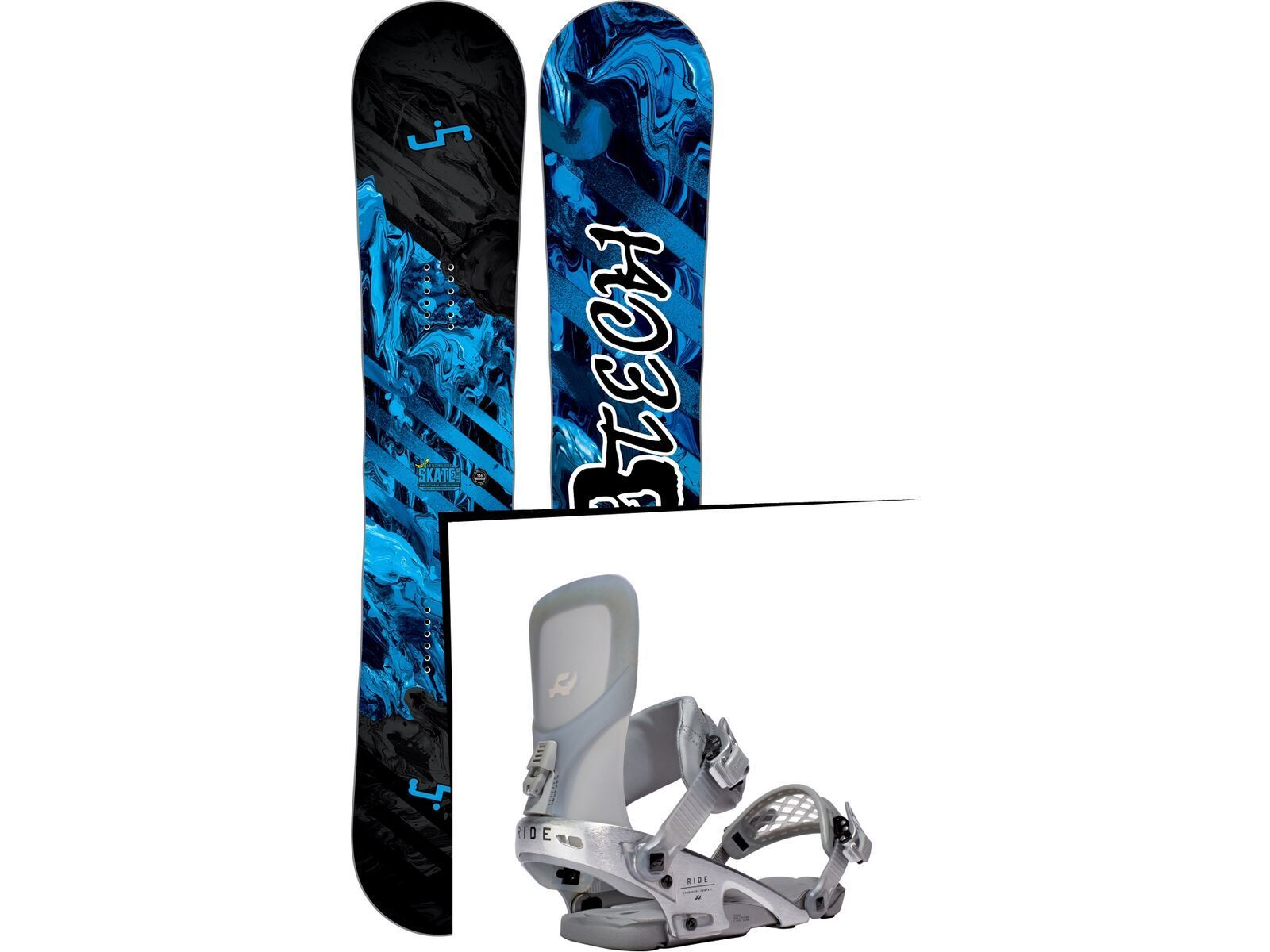 Set: Lib Tech Sk8 Banana 2017 + Ride Rodeo LTD (1487161S) | Bild 1