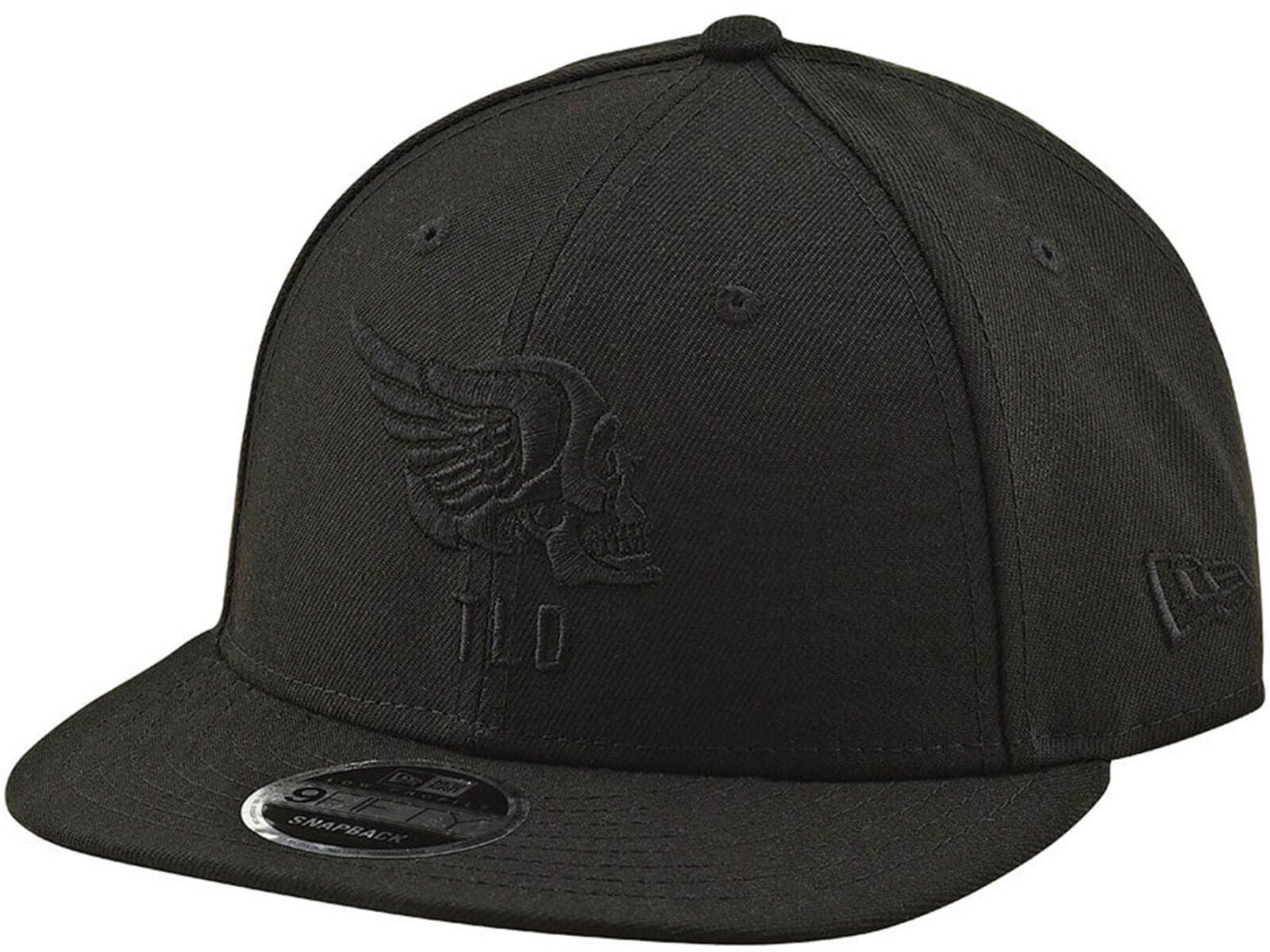 TroyLee Designs Agent Skully Snapback Hat, black | Bild 1