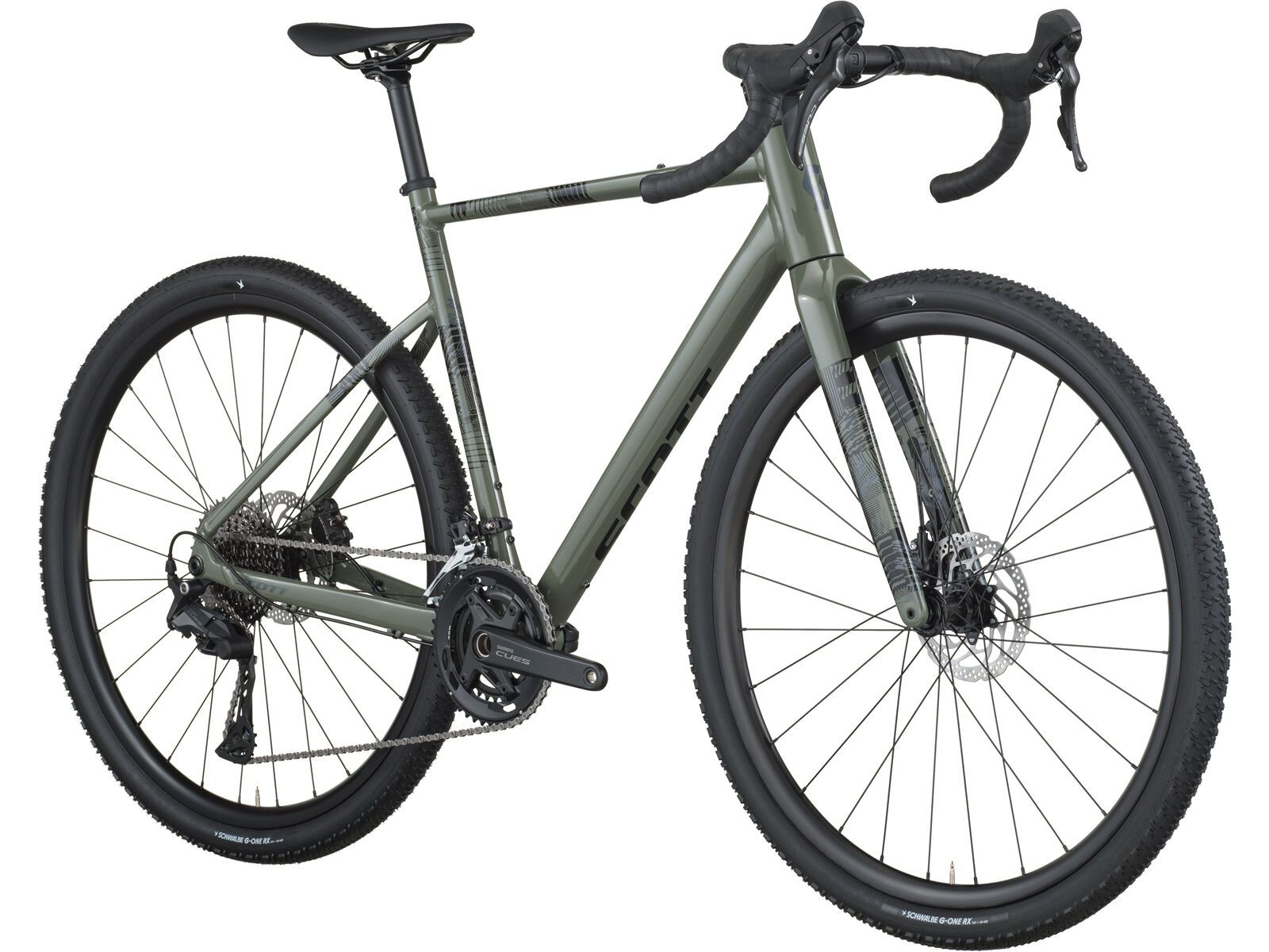 Scott Speedster Gravel 20, wenge green | Bild 2