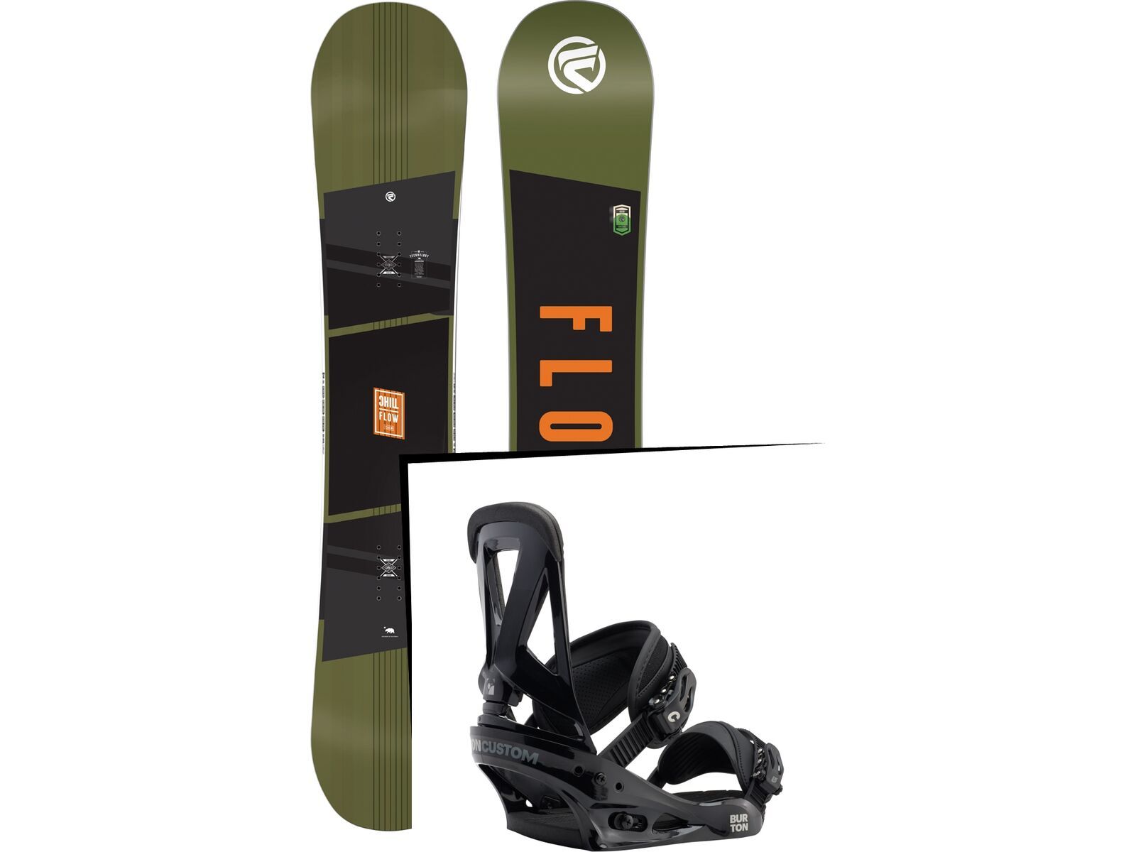 Set: Flow Chill 2017 + Burton Custom (1712739S) | Bild 1