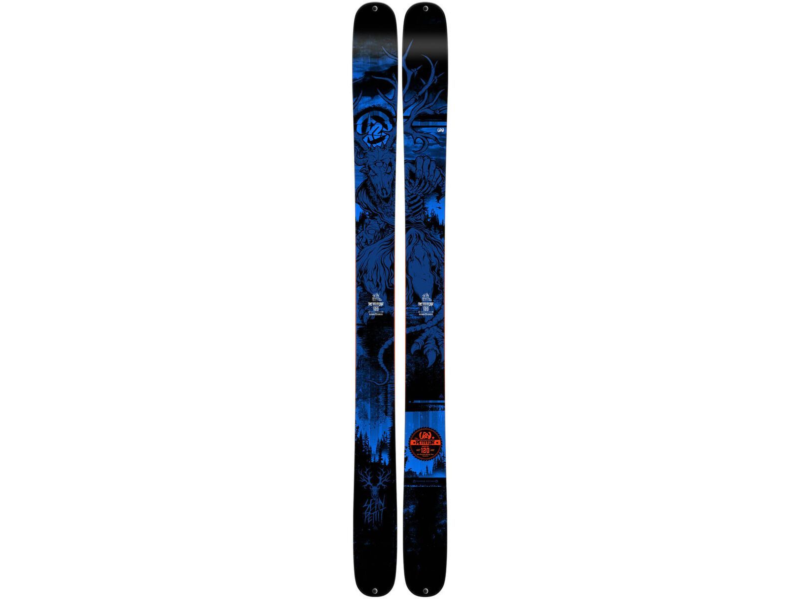 K2 SKI Set: Shreditor 120 2015 + Marker Griffon 13 | Bild 2