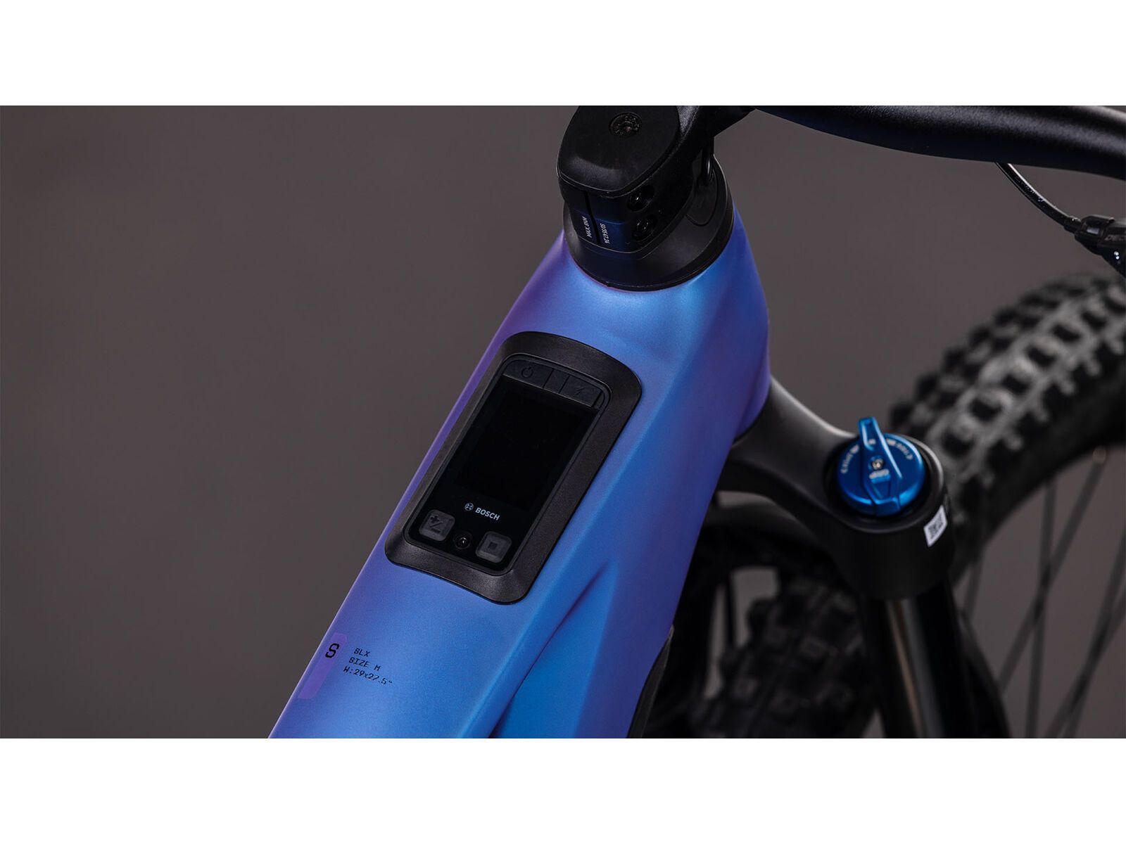 Cube Stereo Hybrid One77 HPC SLX 800, blueiris´n´black | Bild 3