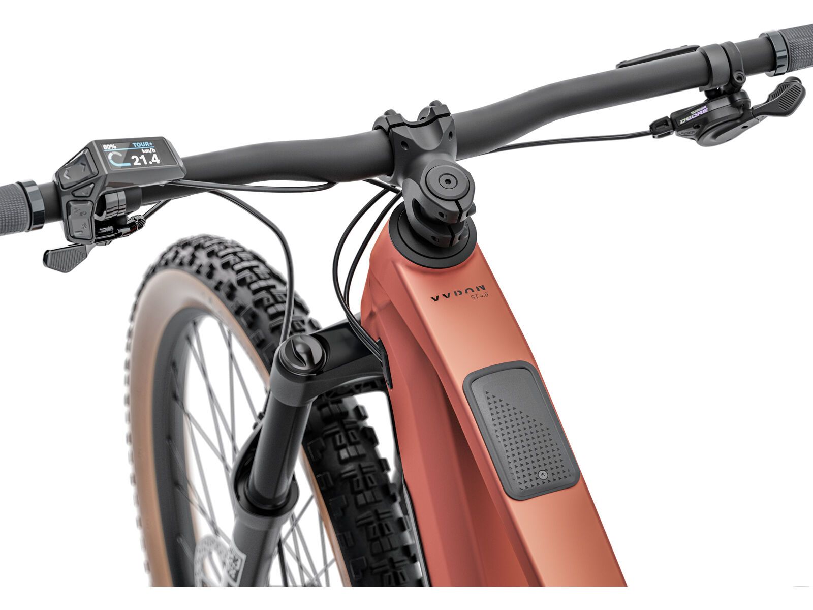 Conway Xyron ST 4.0 Alu, rust red matt/dark grey matt | Bild 3