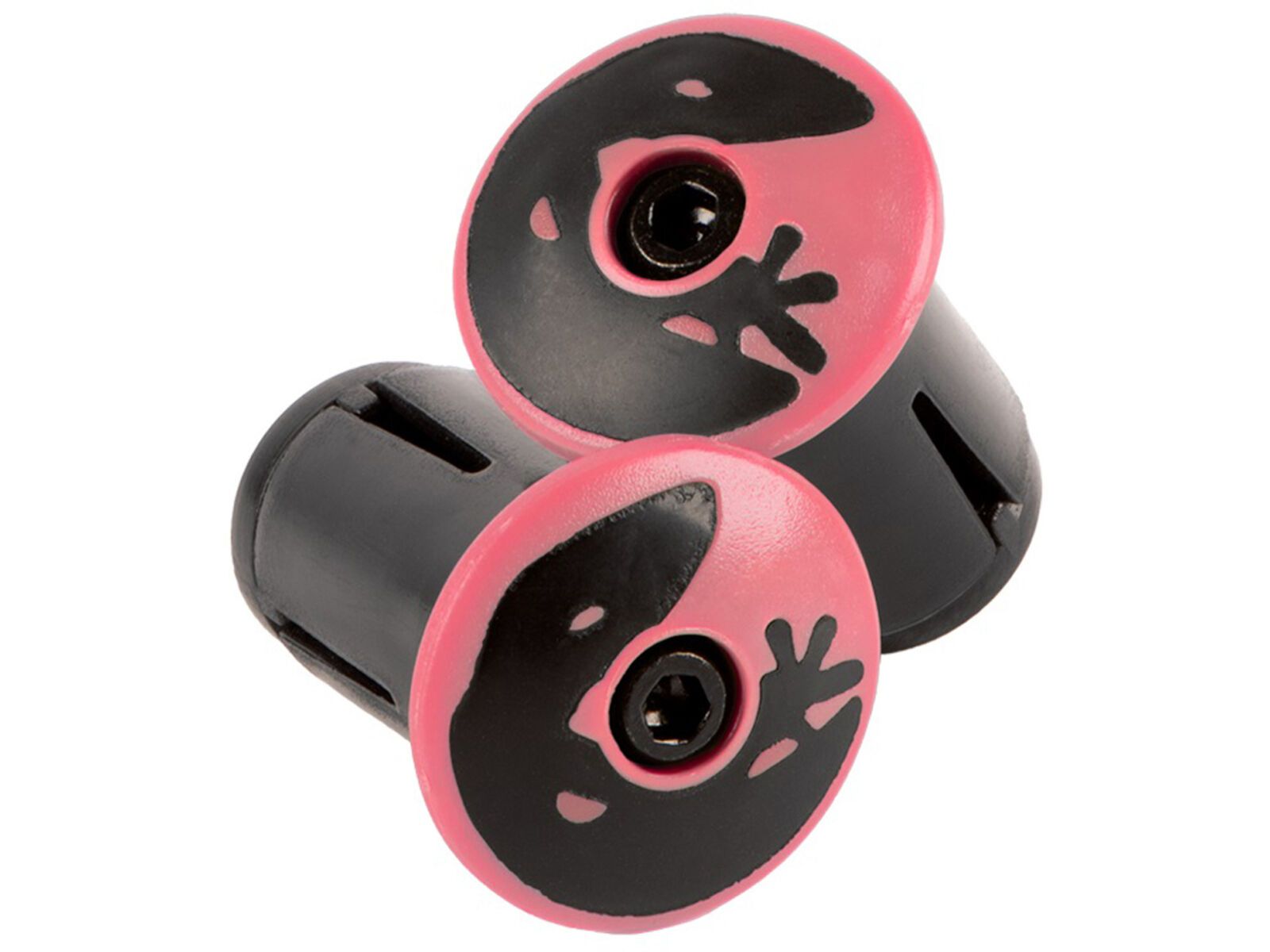 Lizard Skins Road Bar End Plugs, neon pink | Bild 1