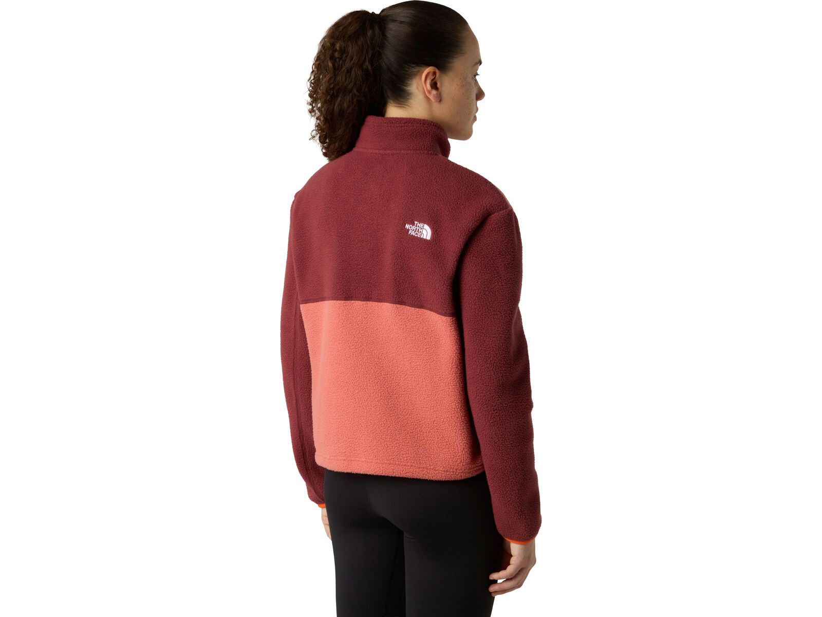 The North Face Women’s Yumiori 1/4 Zip, mars dust/sumac/solar flare | Bild 4