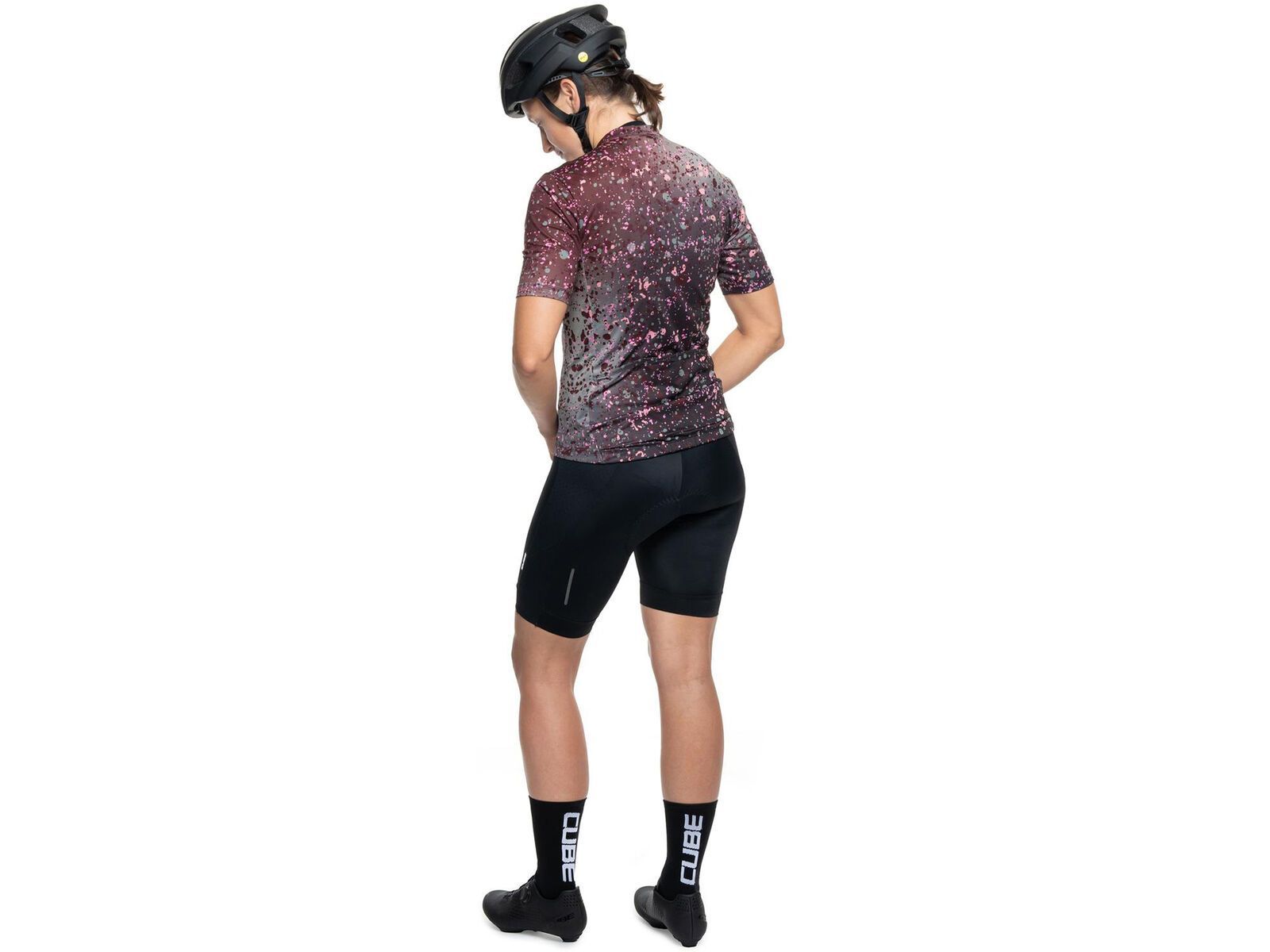 Cube WS Trikot CMPT Sprinkle kurzarm, green | Bild 7