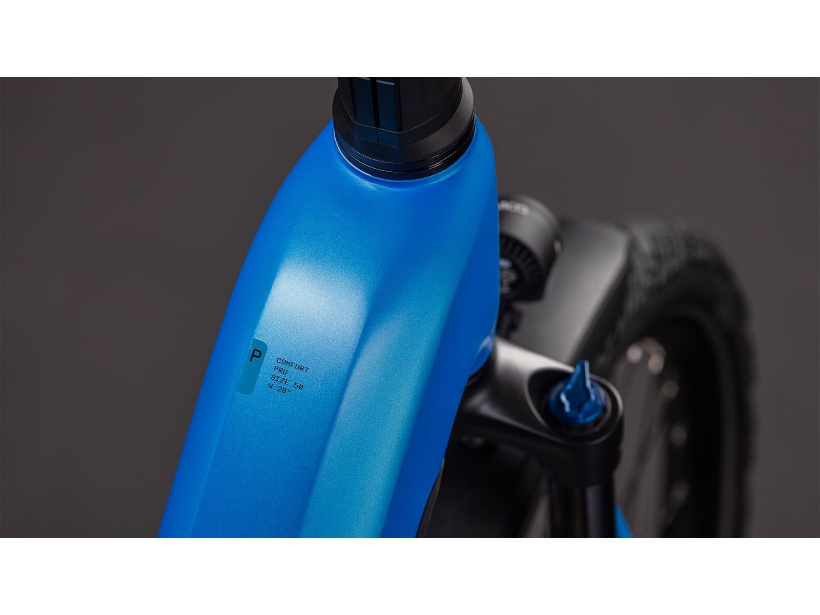 Cube Kathmandu Hybrid Comfort Pro 800 Easy Entry, azure´n´black | Bild 3