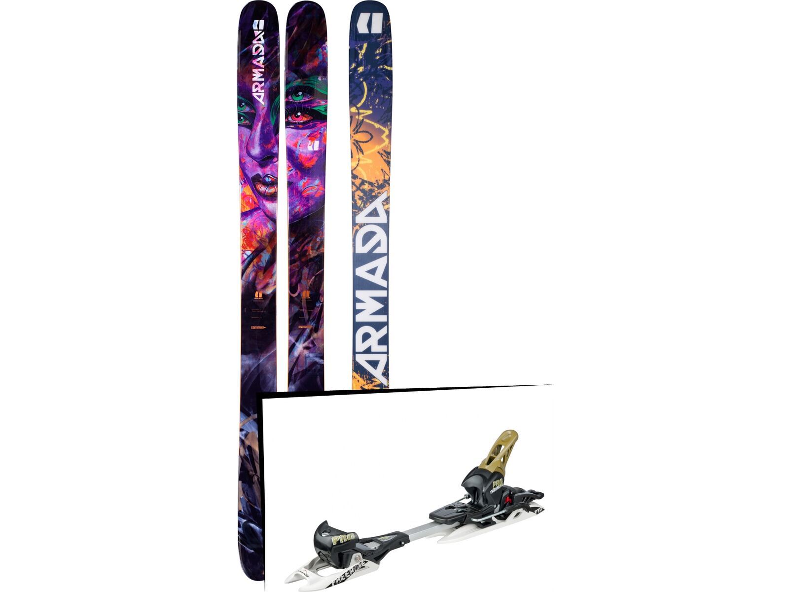 Set: Armada Arv 116 JJ 2018 + Fritschi Diamir Freeride Pro schwarz-olive | Bild 1