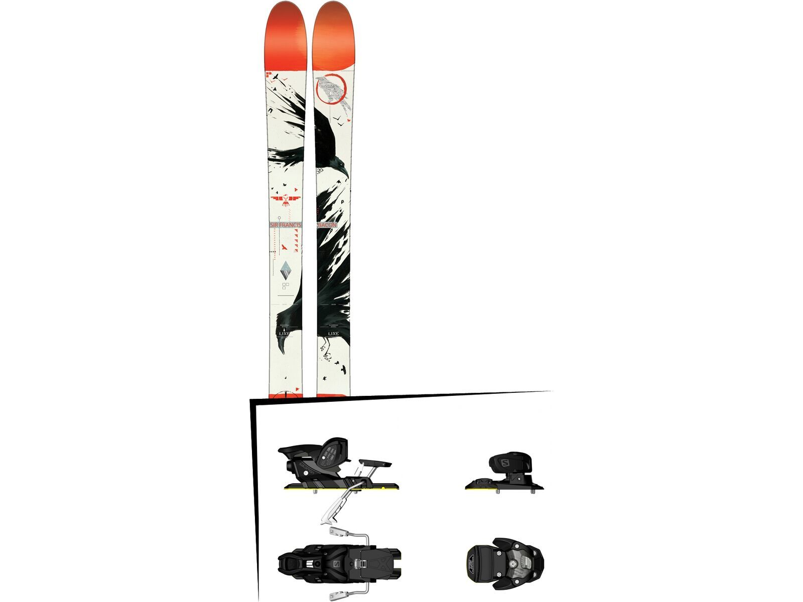 Line Set: Sir Francis Bacon 2016 + Salomon Warden MNC 13 | Bild 1