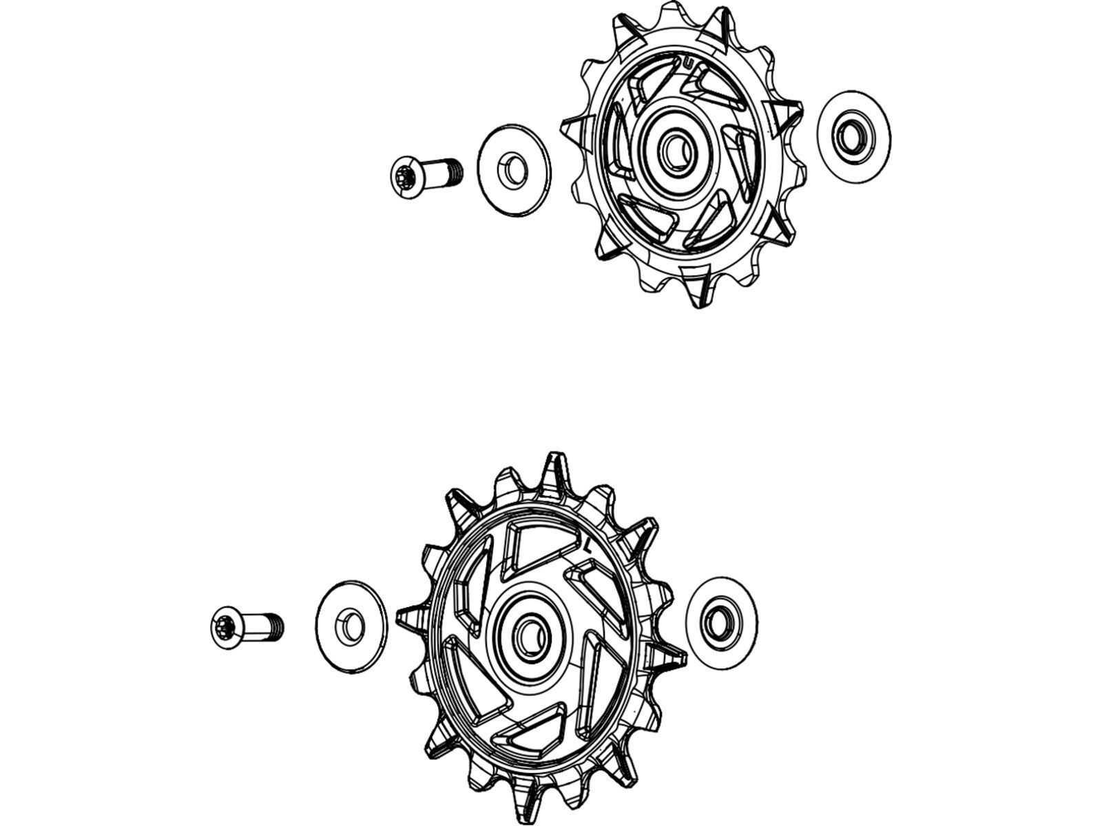 SRAM Schaltrollen-Set X0 Eagle Transmission | Bild 1