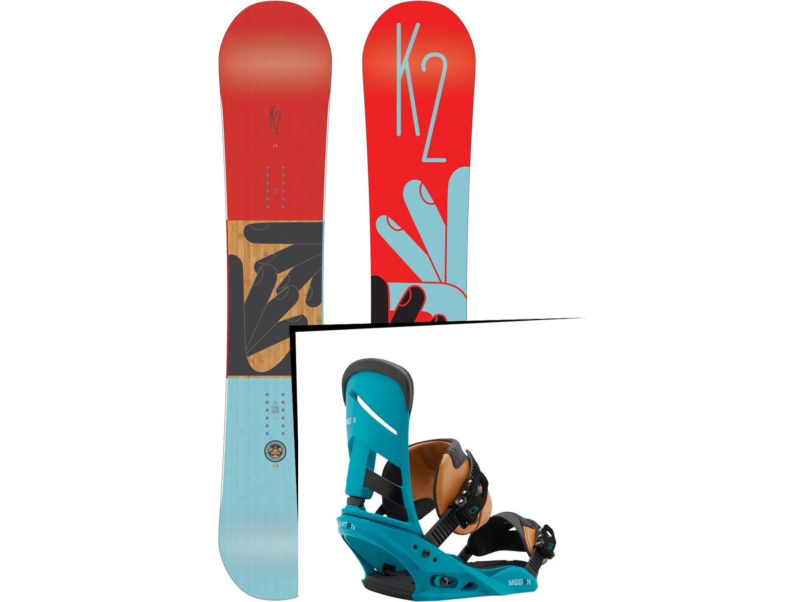 Set: K2 Fastplant 2017 + Burton Mission (1712879S) | Bild 1