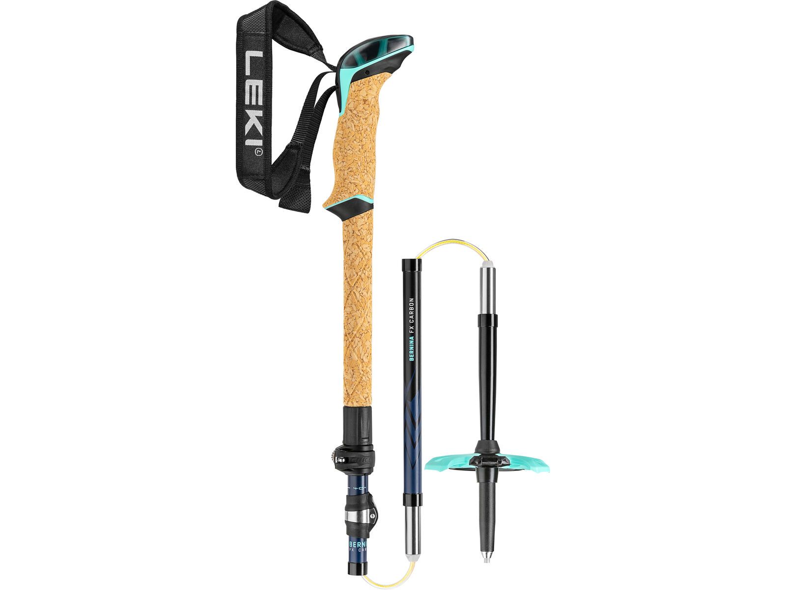 Leki Bernina FX Carbon, midnight blue-darkblue-mint | Bild 3