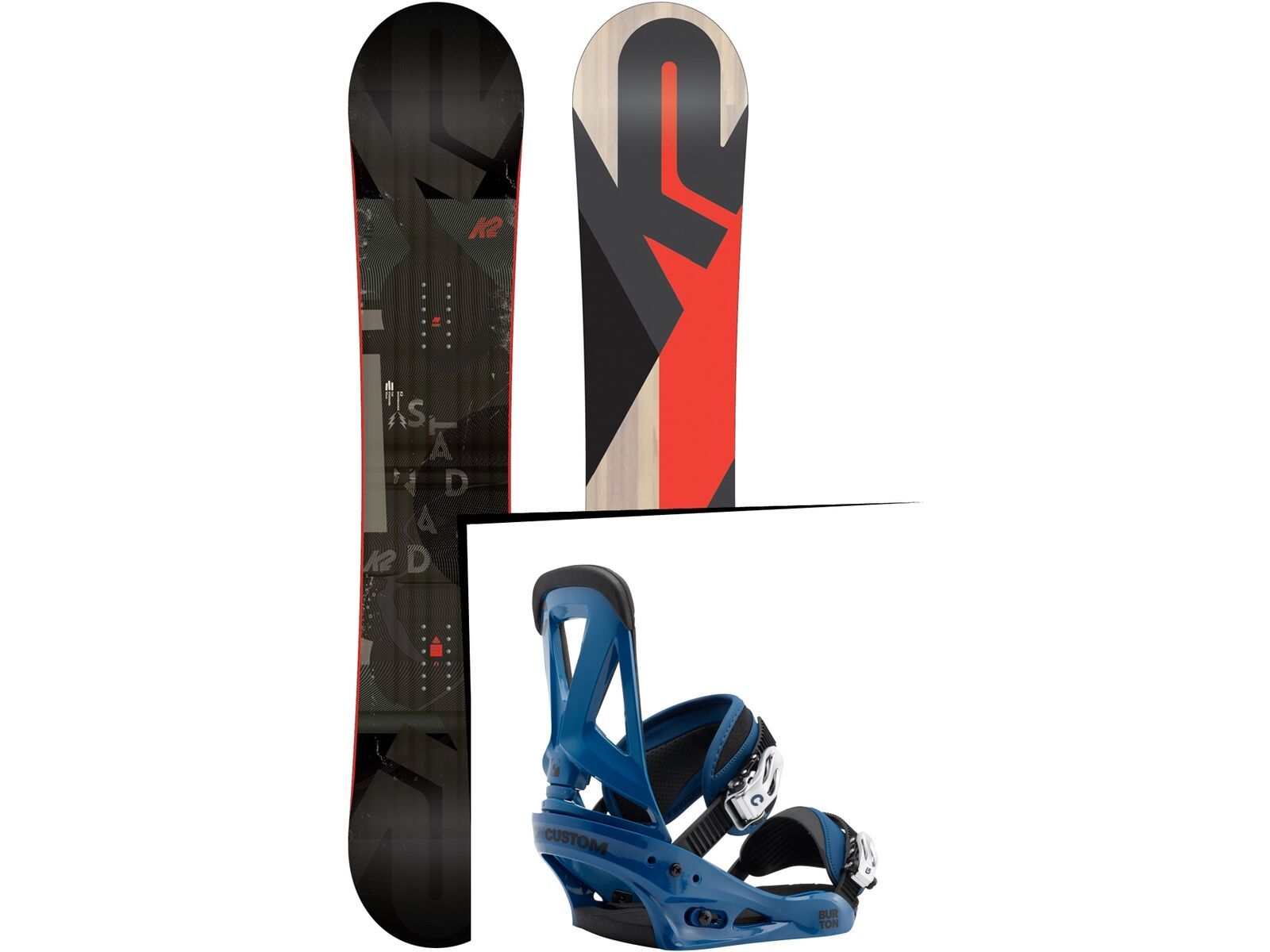 Set: K2 Standard 2018 + Burton Custom blue | Bild 1