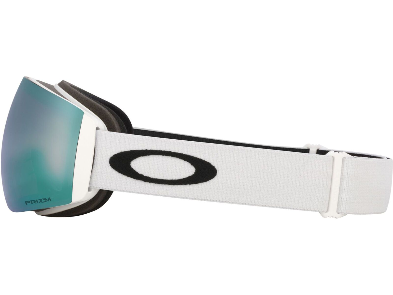 Oakley Flight Deck Pro M, Prizm Snow Sapphire Iridium & Iced / matte white | Bild 5